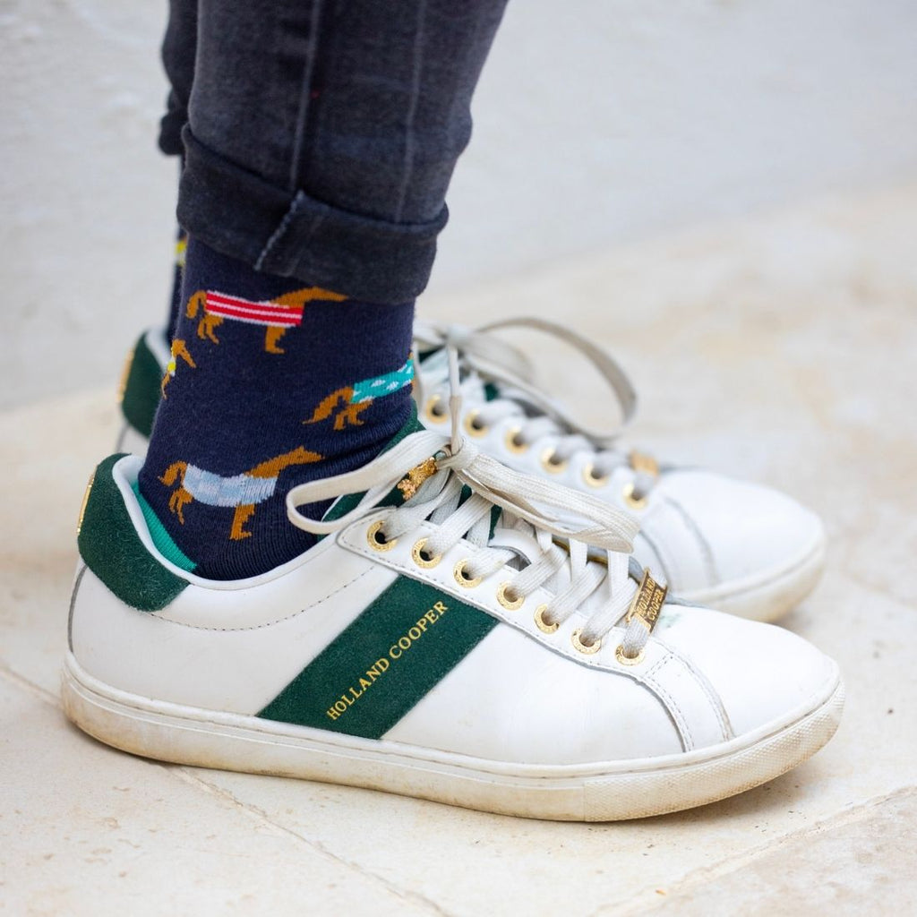 Swole Panda Horse Bamboo Socks – Soft Sustainable Novelty Equestrian Socks