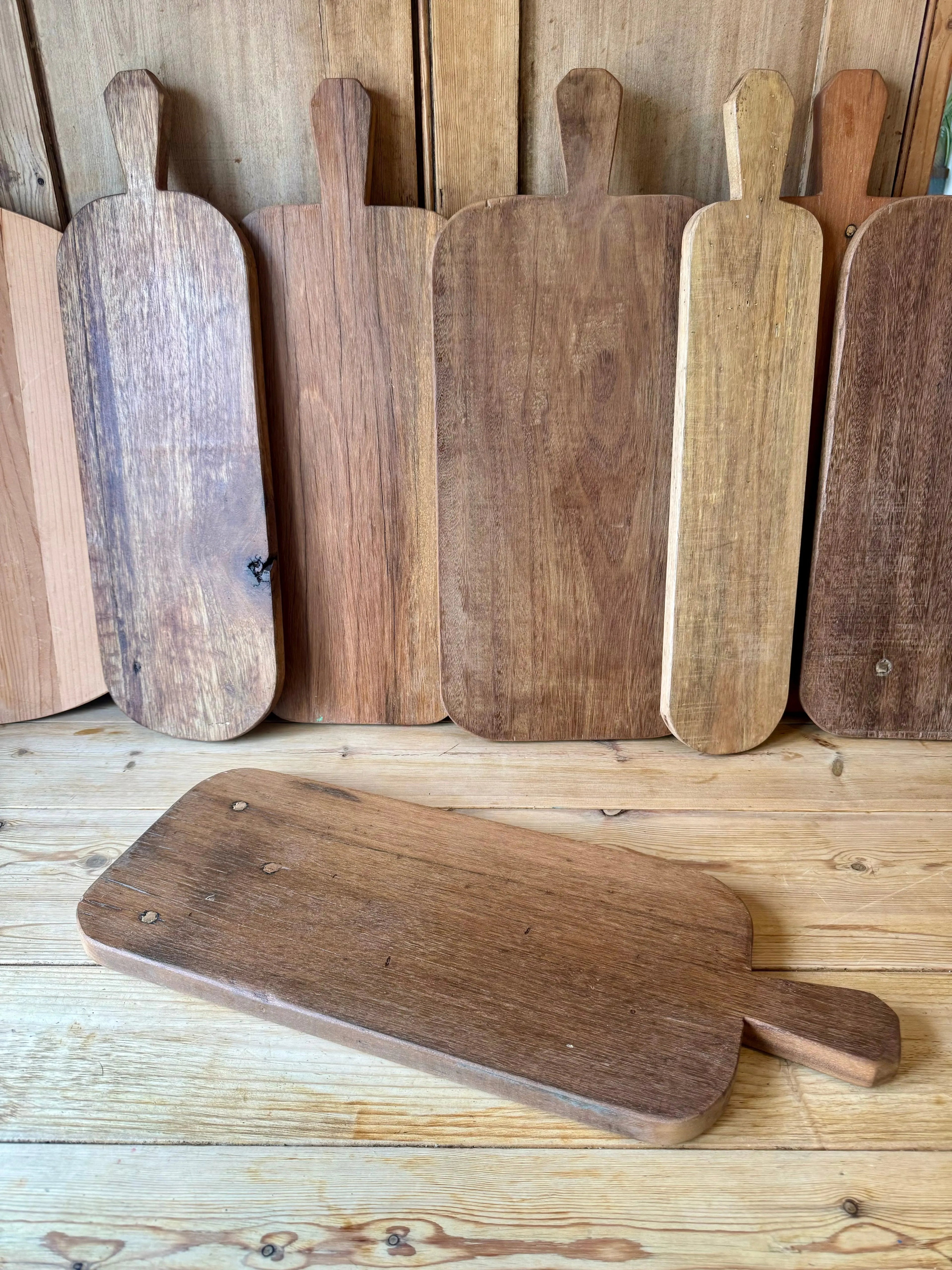 Rustic Warehouse Norfolk Reclaimed Wood Charcuterie Serving Board