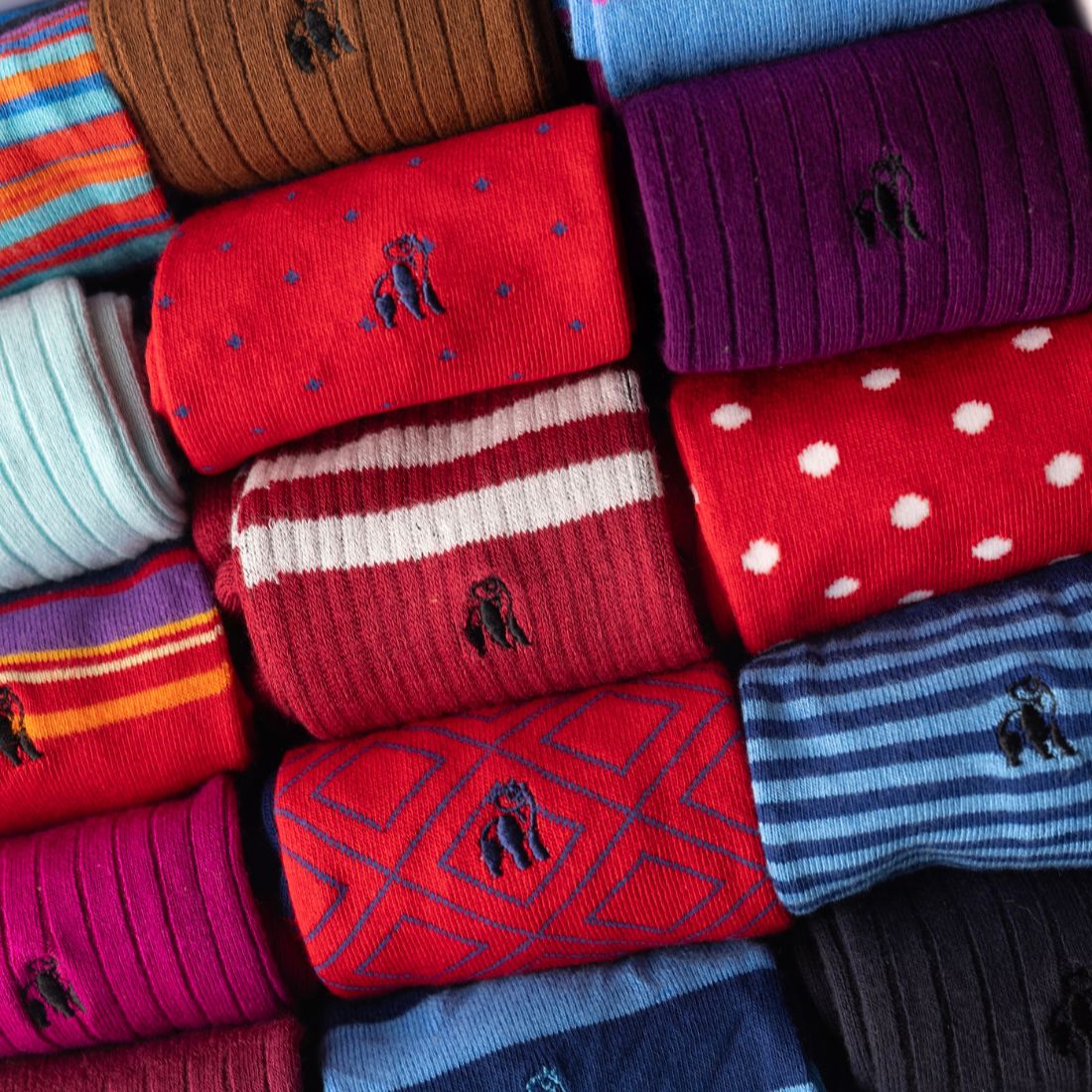 Swole Panda Bamboo Socks Gift Box – 15 Pair Luxury Breathable Set