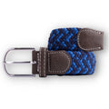 Swole Panda Navy Blue Zigzag Woven Belt – Recycled Elasticated Unisex