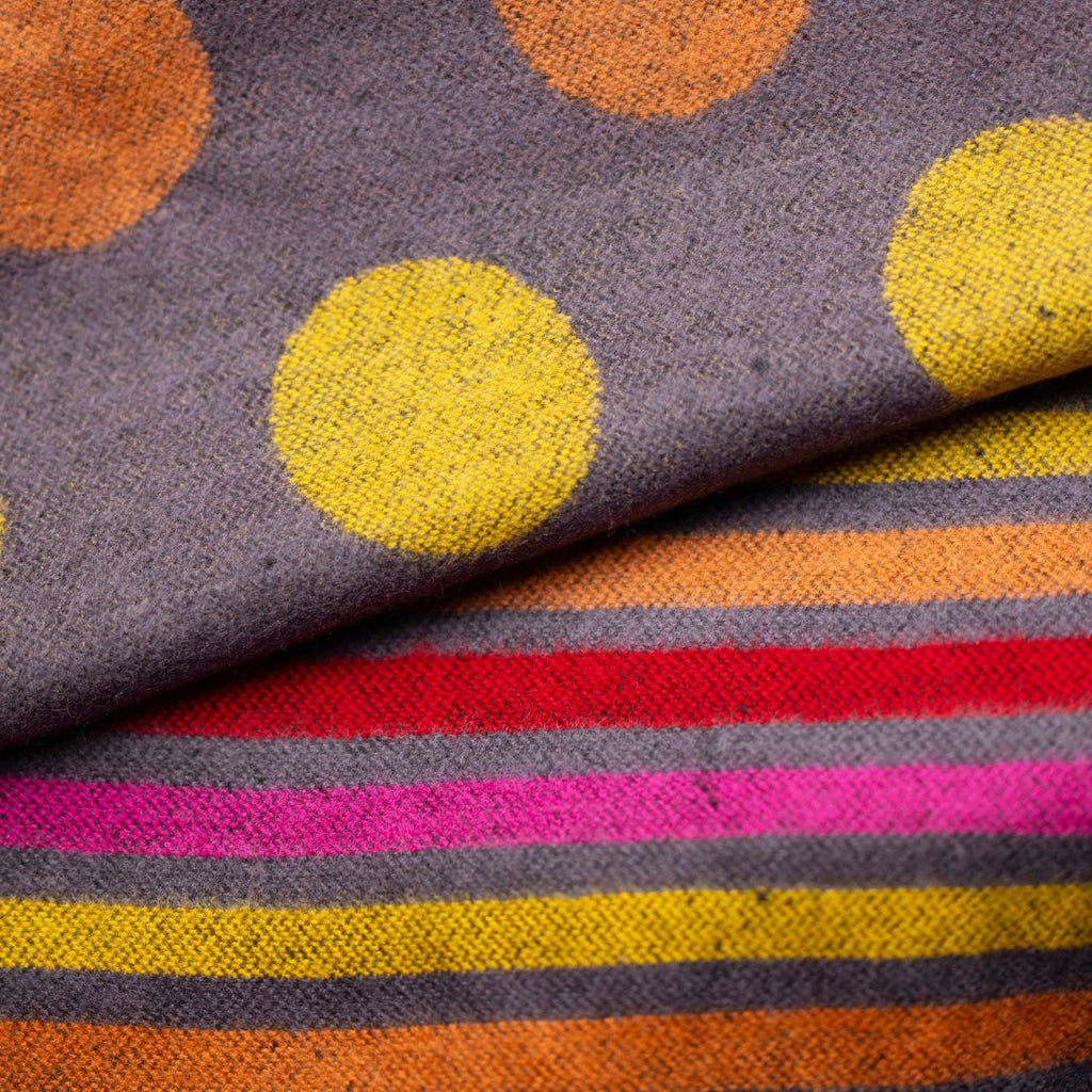Swole Panda Stripe & Spot Bamboo Scarf – Breathable Sustainable Luxury