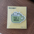 LuLuFun Studio Kitty Daily Life Magnetic Memo Pads - 50 Cat Stationery Notes