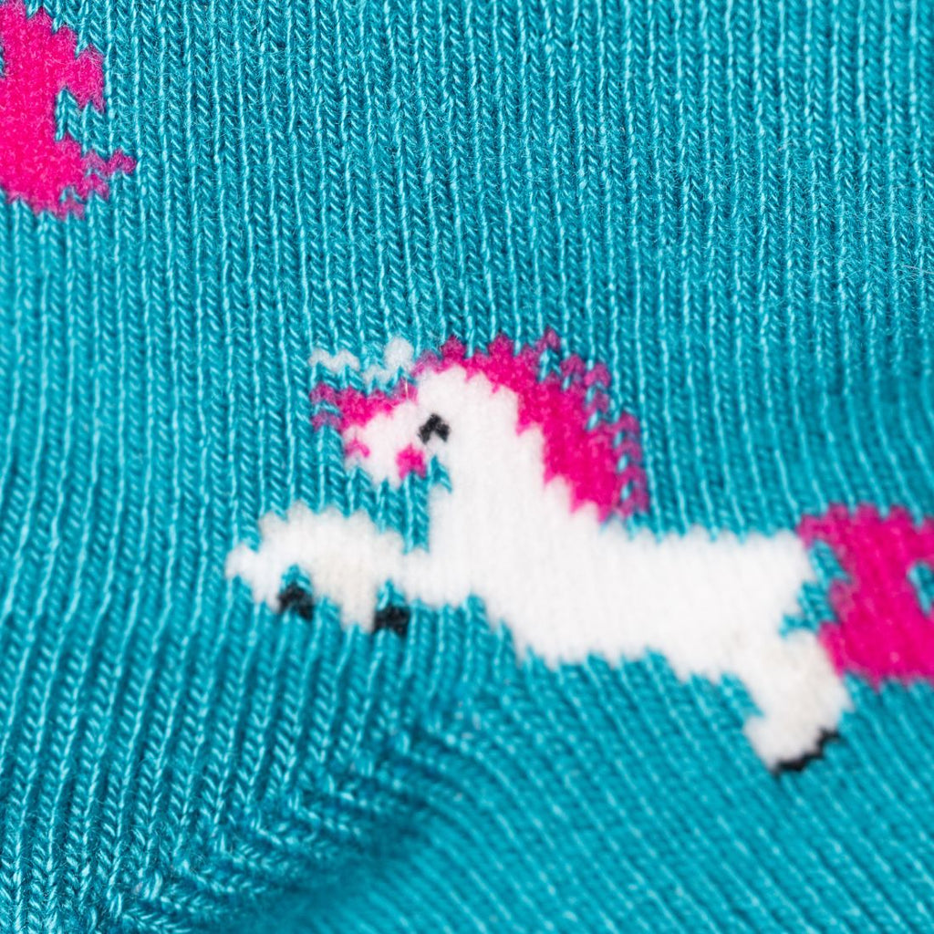 Swole Panda Children's Unicorn Bamboo Socks – Seamless & Breathable