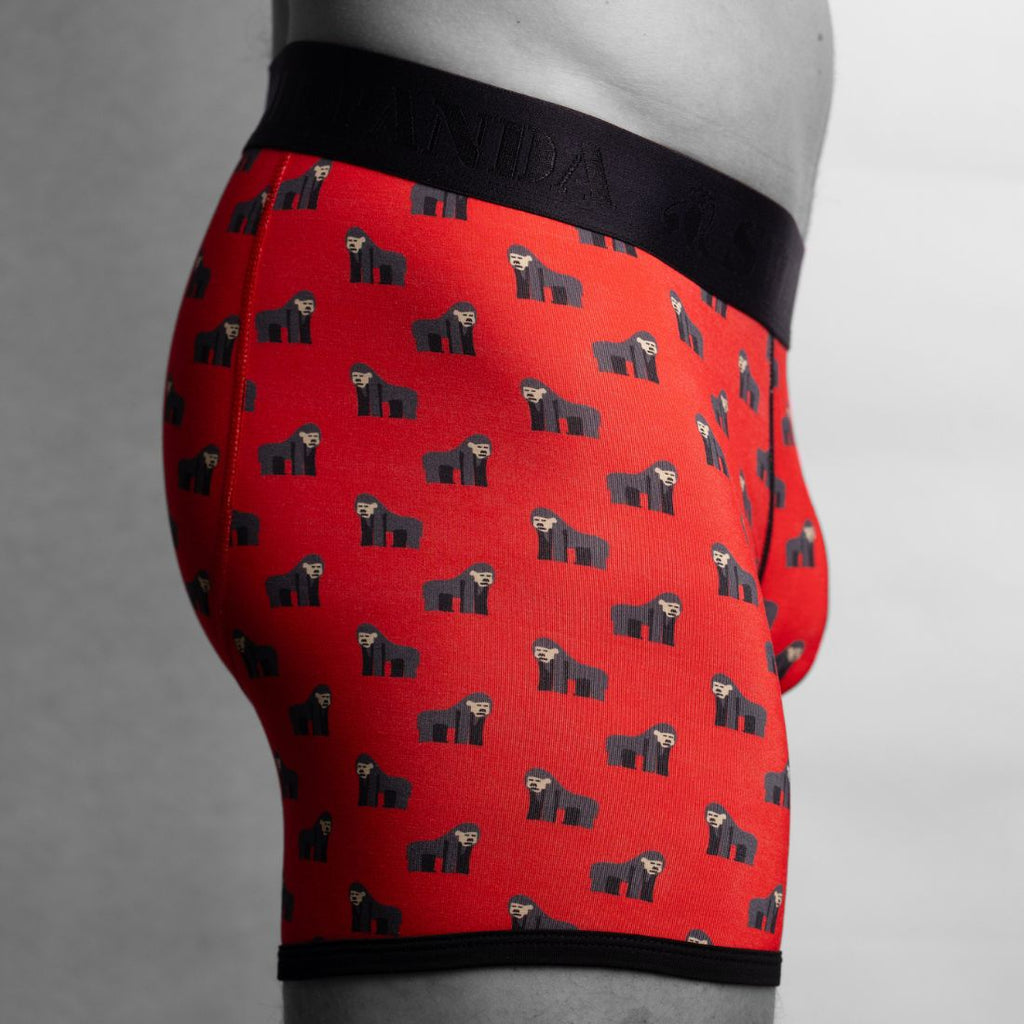 Swole Panda Bamboo Boxers – Breathable Anti-Chafe Men's Underwear