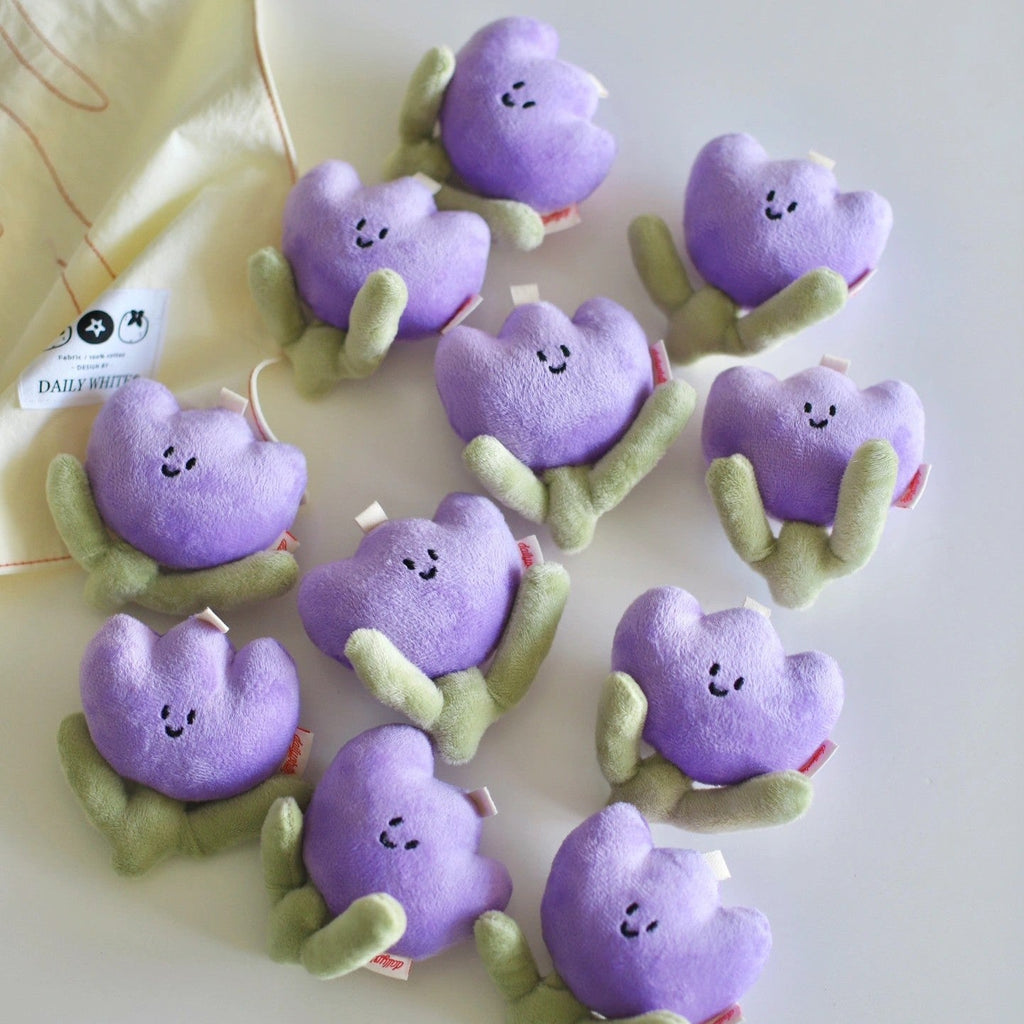 LuLuFun Studio | Plush Tulip Flower Bag Charm - Kawaii Keychain