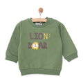 HelloBaby Basic Sweatshirt - Dark Green