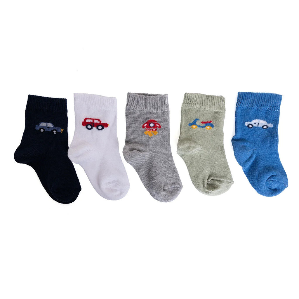 HelloBaby Socks 5 pcs - Blue