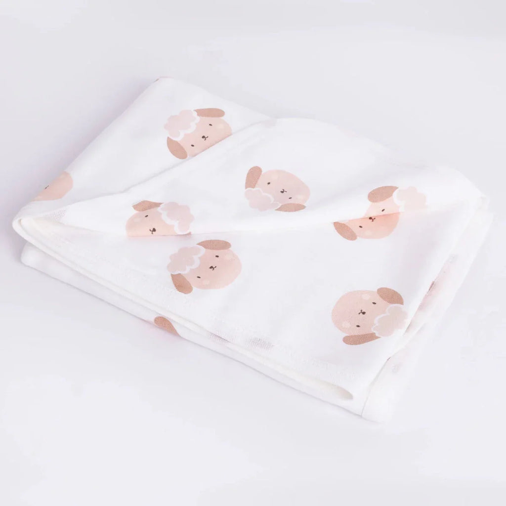 Little Dreams Girls 100% Cotton Blanket 80x80 cm - Printed