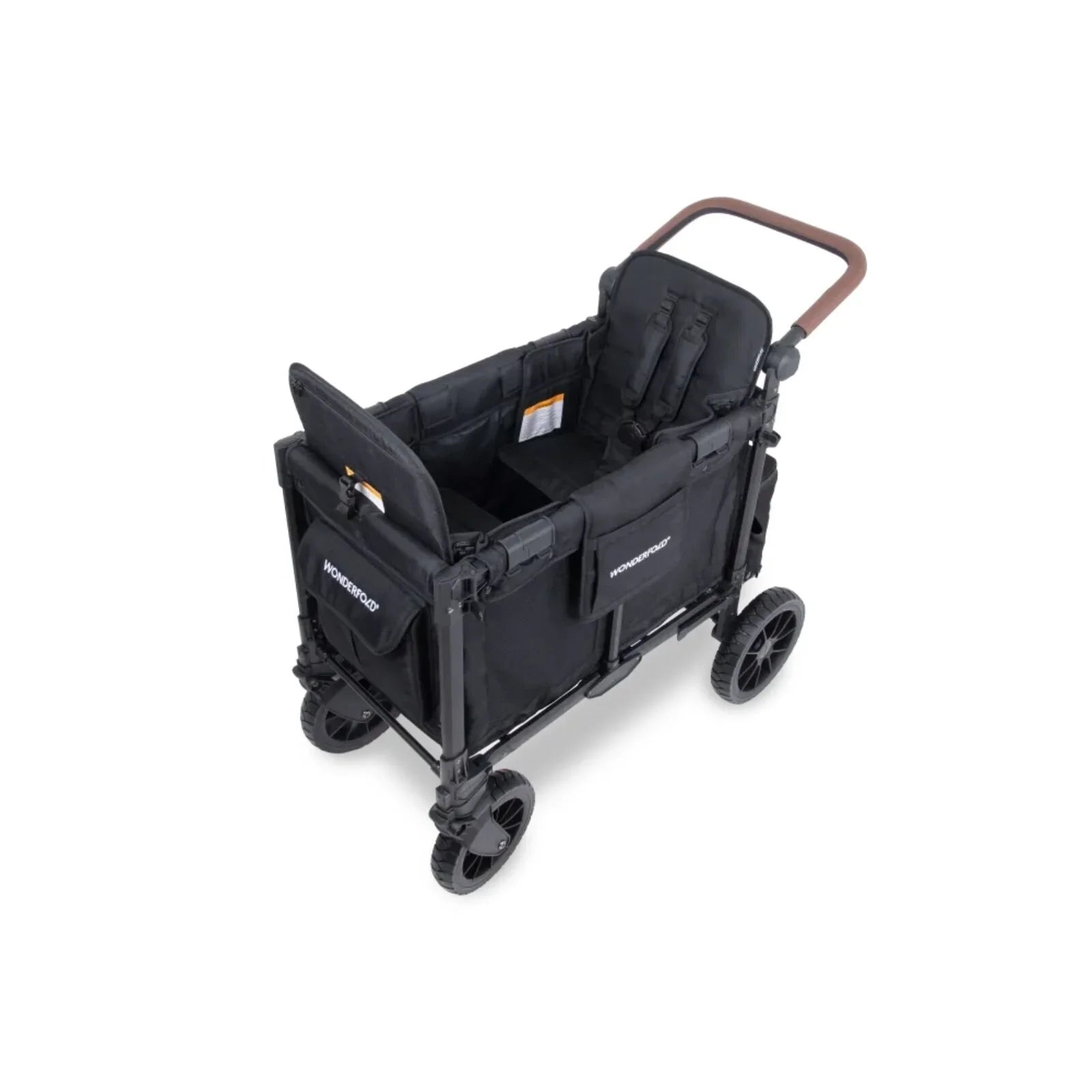 Wonderfold W2 Luxe Pro Stroller Wagon - Jet Black