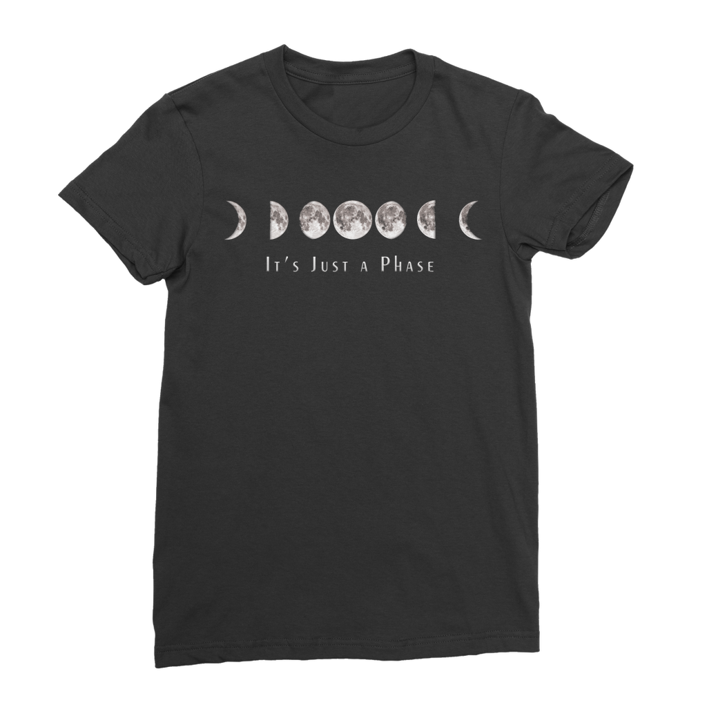 Necessary Evil It's Just A Phase Moon T-Shirt | 100% Cotton Gothic Tee