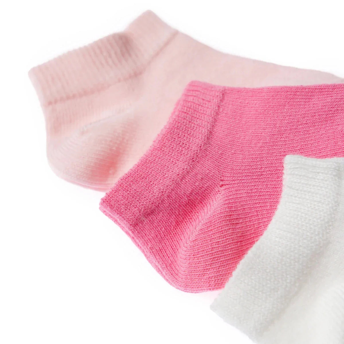 HelloBaby Baby Girl Socks 3 pcs - Pink