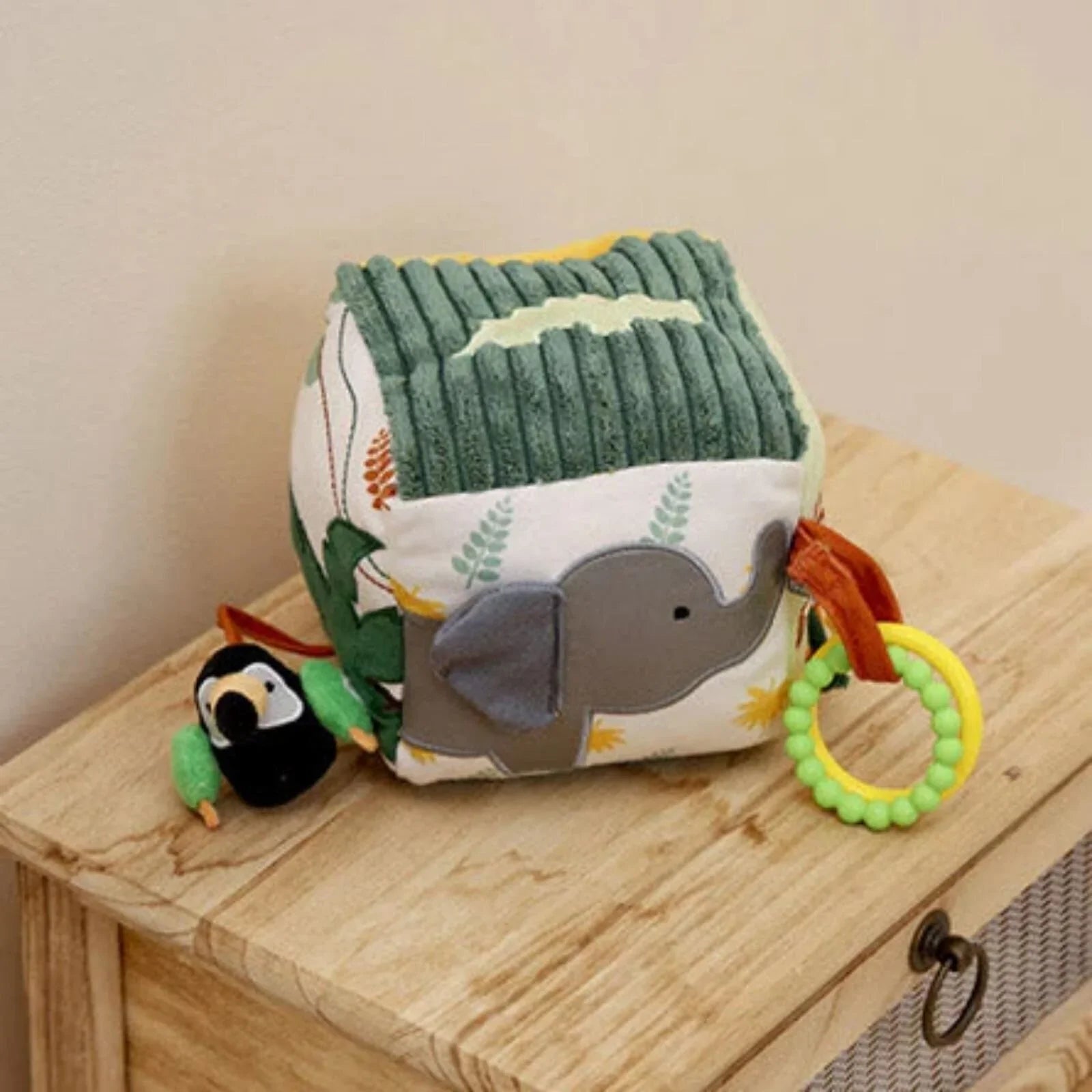 Little Big Friends Soft Activity Cube - Jungle