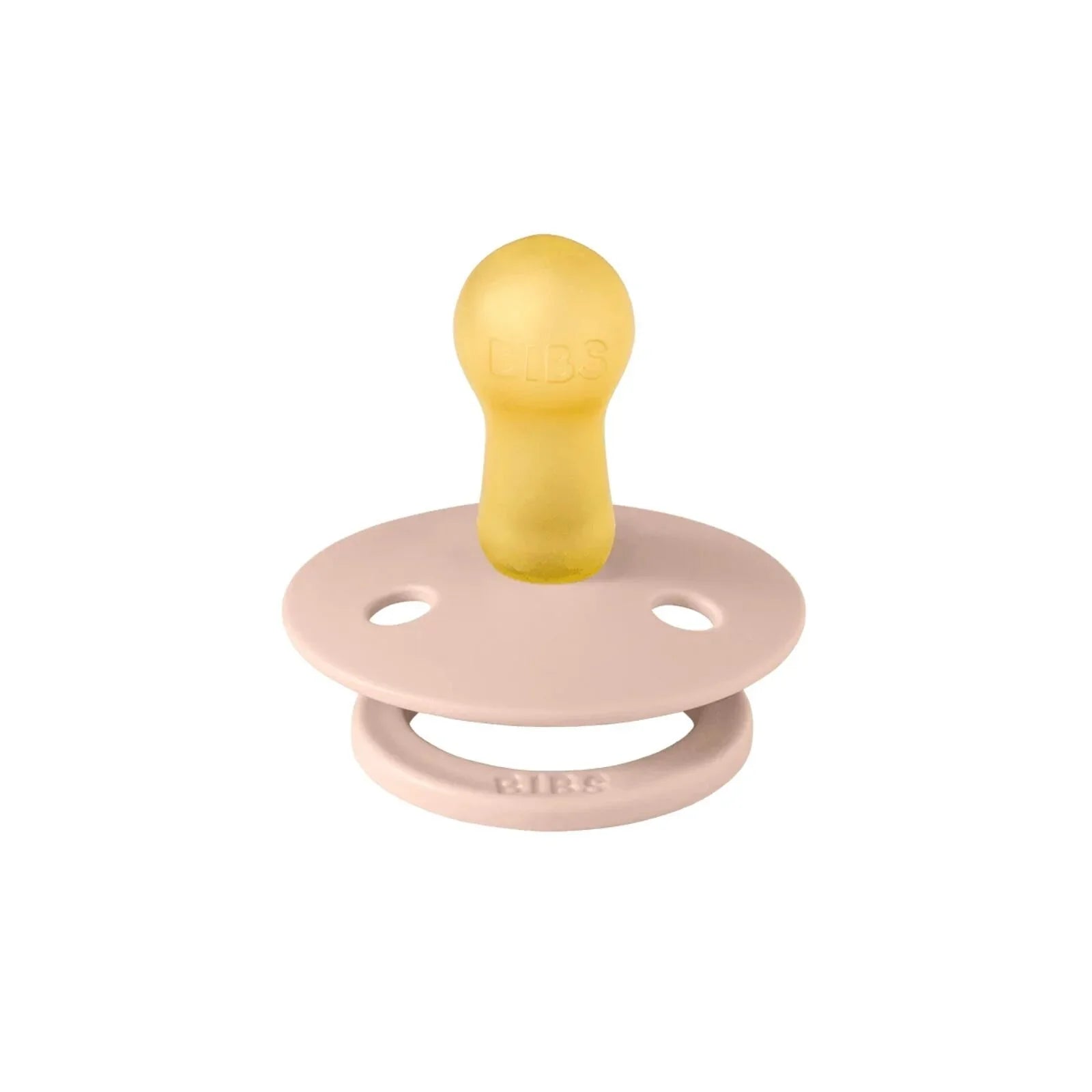 BIBS Colour Latex Soothers 6+ months Pack of 2 - Vanilla & Blush