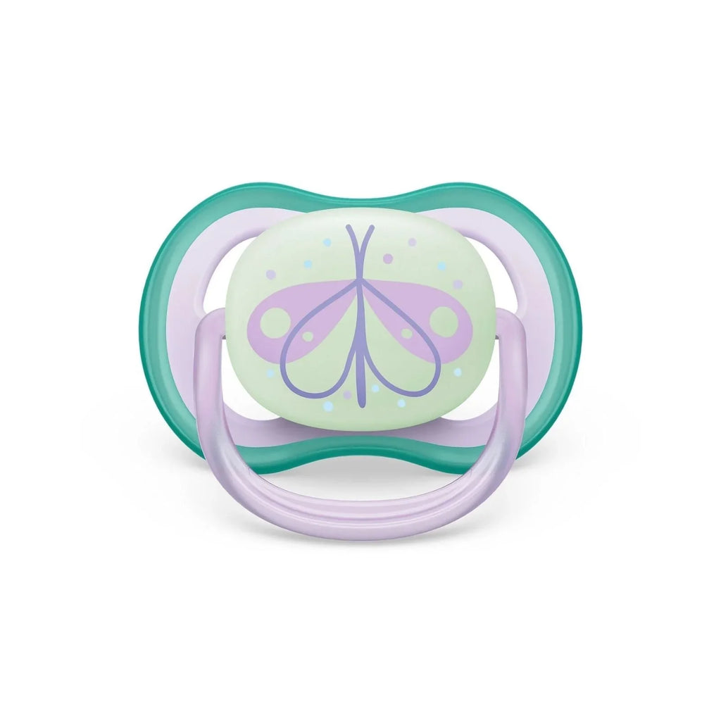 Philips Avent Ultra Air Night Soother 0-6 months Pack of 2