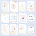 LuLuFun Studio Kitty Refill Paper – M5 Mini Size Cute Memo Notes (30ct)
