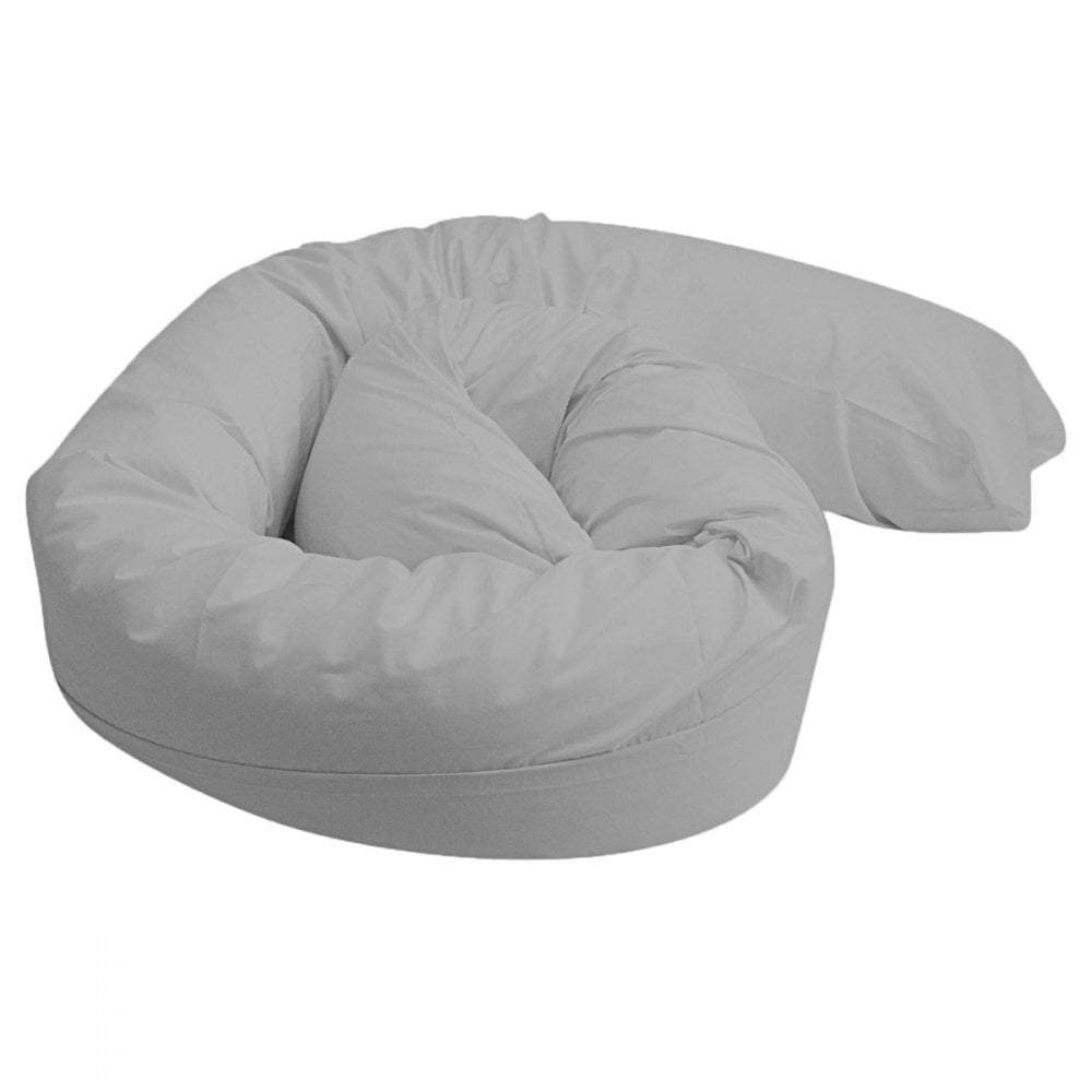 9ft Maternity Pillow Case | Grey Breathable Cotton | For Your Little One