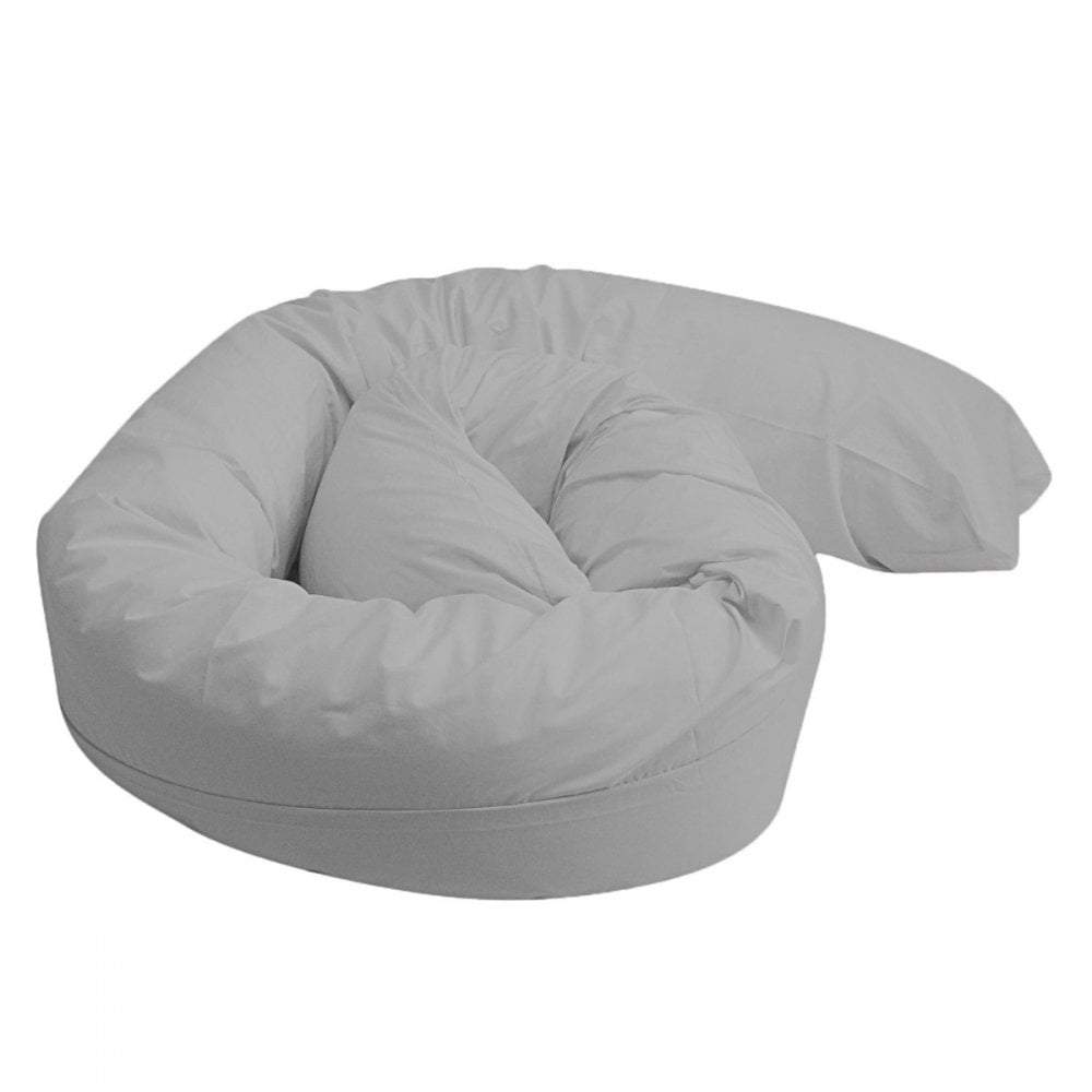 9ft Maternity Pillow Case | Grey Breathable Cotton | For Your Little One