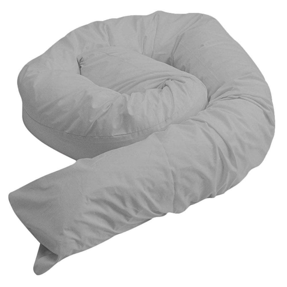 9ft Maternity Pillow Case | Grey Breathable Cotton | For Your Little One