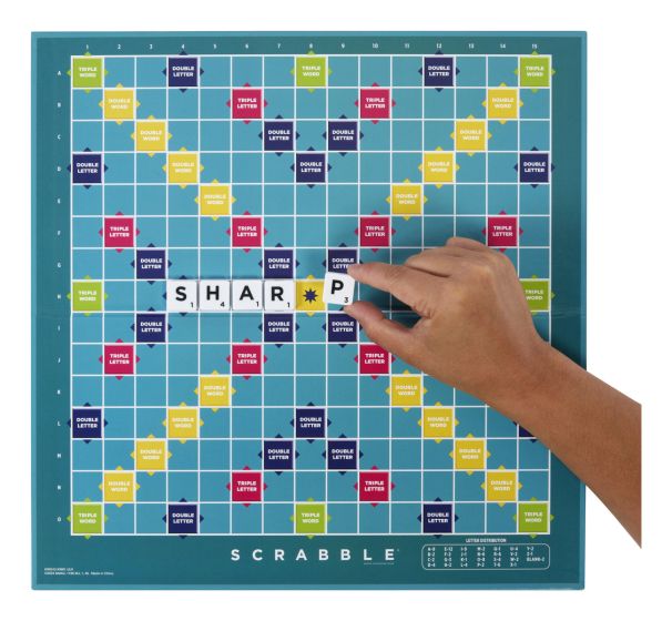 Scrabble Original Board Game by Snaps – 2-in-1 Classic & Cooperative Play