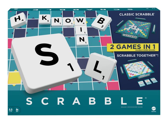 Scrabble Original Board Game by Snaps – 2-in-1 Classic & Cooperative Play
