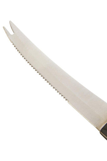 Orsina Rubberwood Cheese Board and Knife Set – Charcuterie Serving Platter