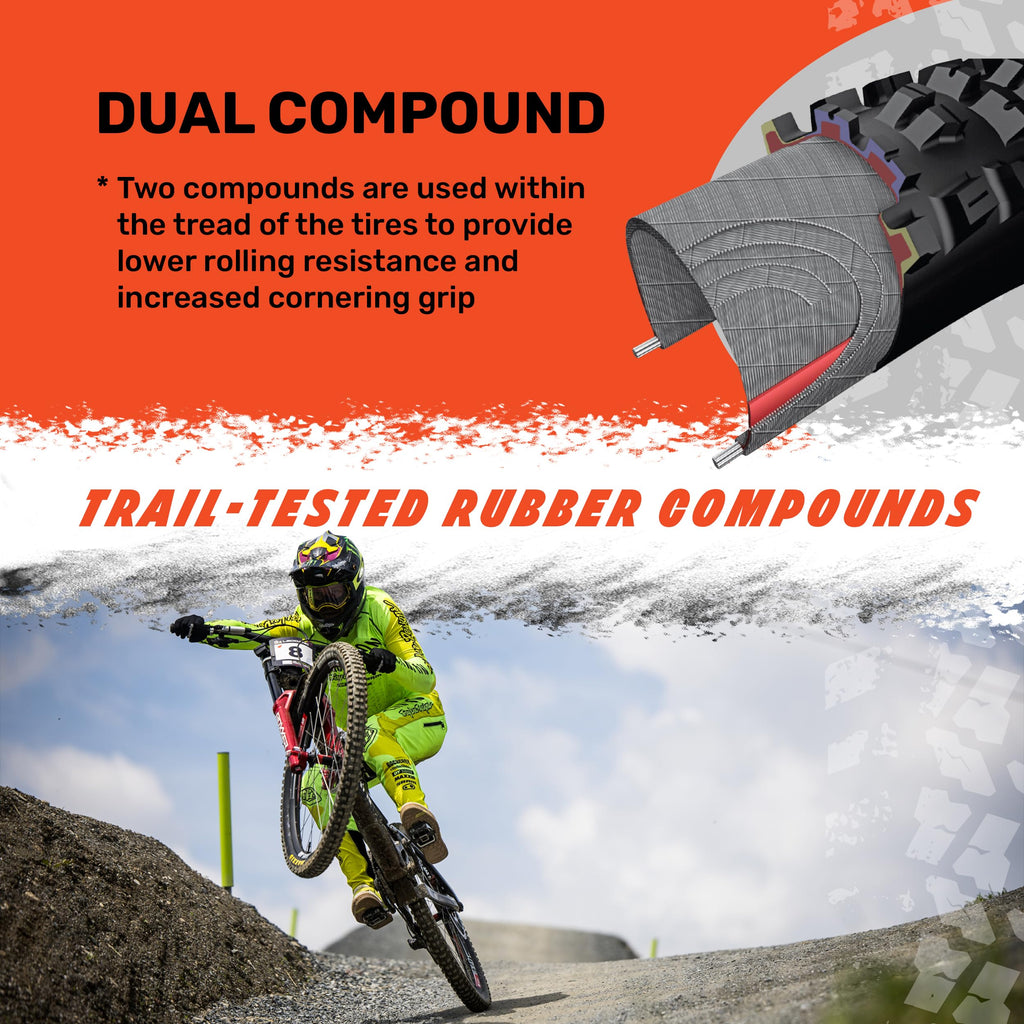Maxxis Aggressor MTB Tyre - Dual Compound EXO TR - Black, 29 x 2.50