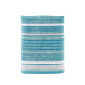 SKL Home Seabrook Stripe Cotton Bath Towel – Textured Teal Jacquard