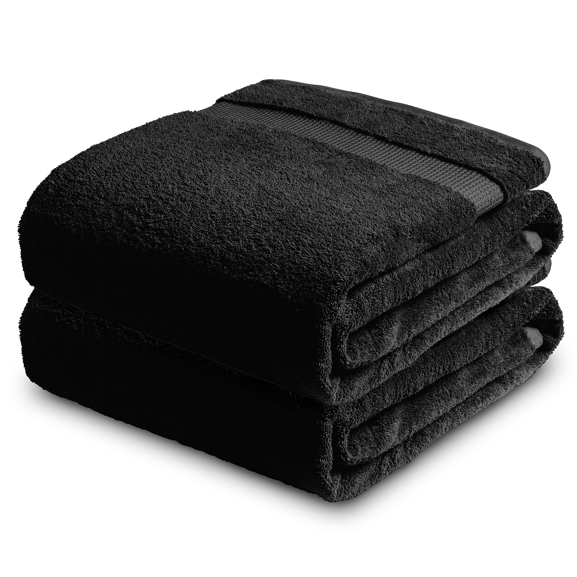 Towelogy Extra Large Bath Towels - 100% Egyptian Cotton Bath Sheets, 2pk