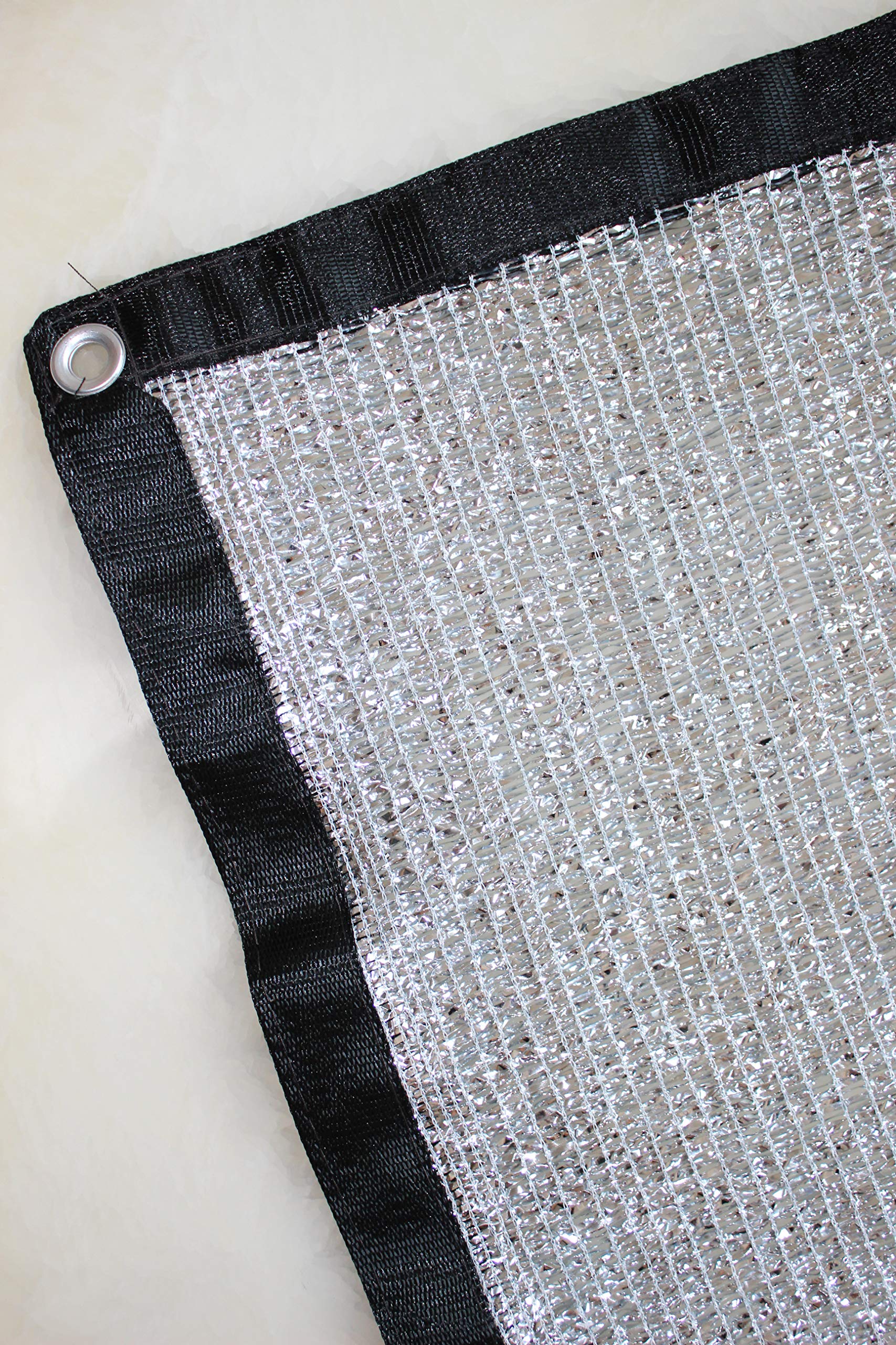 Jolof Store 10x20ft Aluminet Shade Cloth - 70% Reflective UV Panel