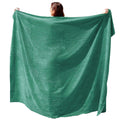 ADAMO XXL Oversize Cotton Beach Towel – 100% Terry Cloth, Dark Green