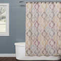 SKL Home Davidson Shower Curtain | Rustic Linen Blend Fabric, 70x72