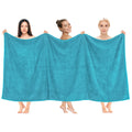Jolof Store 100% Cotton Oversized Bath Sheet | 40x80 Jumbo Towel, Aqua