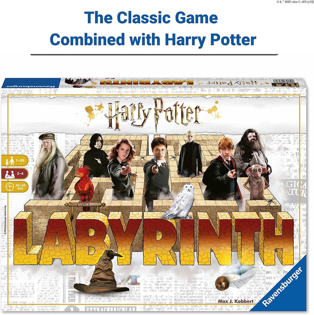 Ravensburger Harry Potter Labyrinth Board Game - Family Strategy Game
