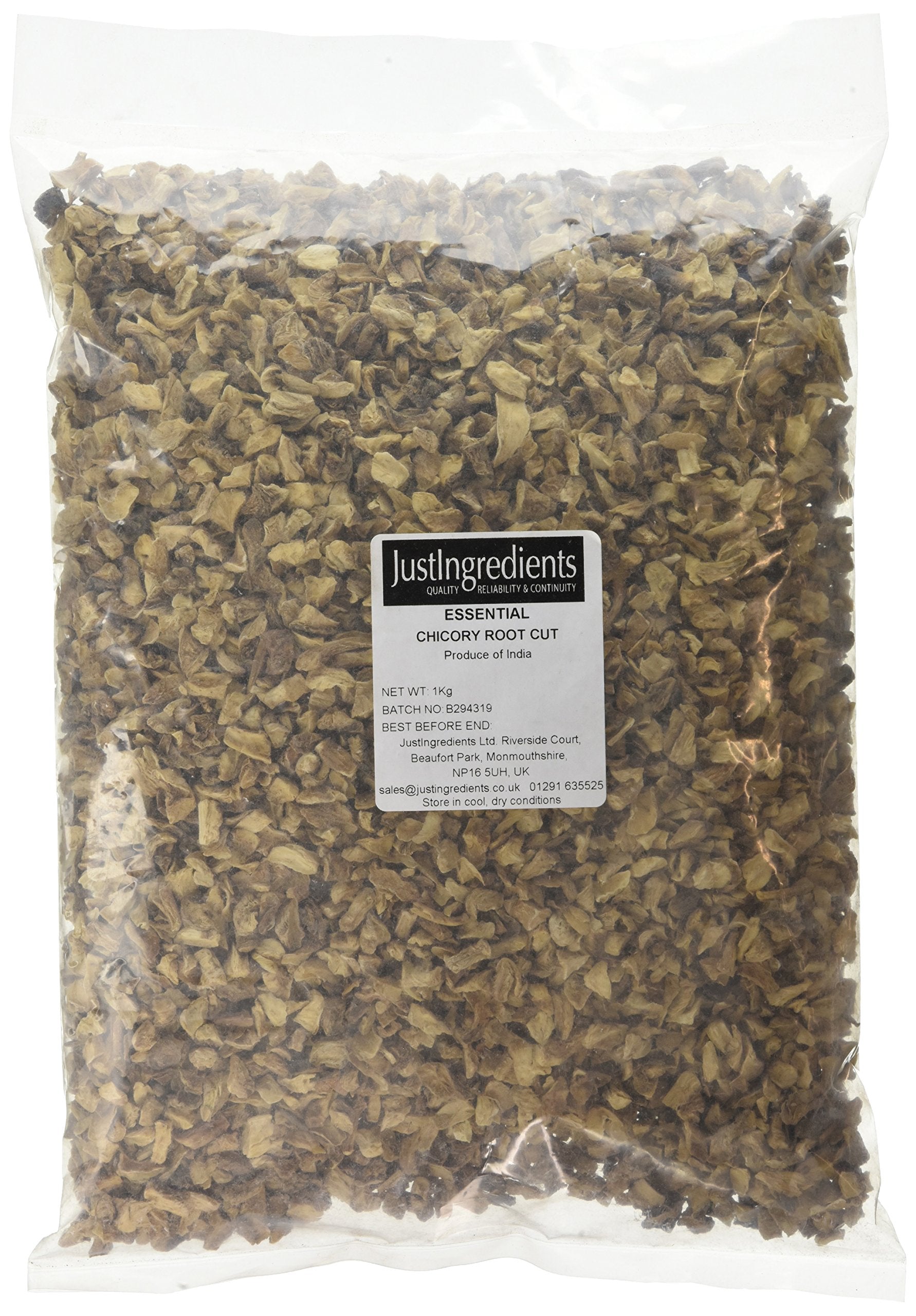 JustIngredients Chicory Root - Natural Coffee Substitute - 1kg Bulk