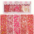 Confect Pink and Gold Heart Sprinkles | Bake Stable Cake Decorations