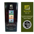Sellas Greek Extra Virgin Olive Oil | Cold Pressed Nemea Oil, 5L Tin