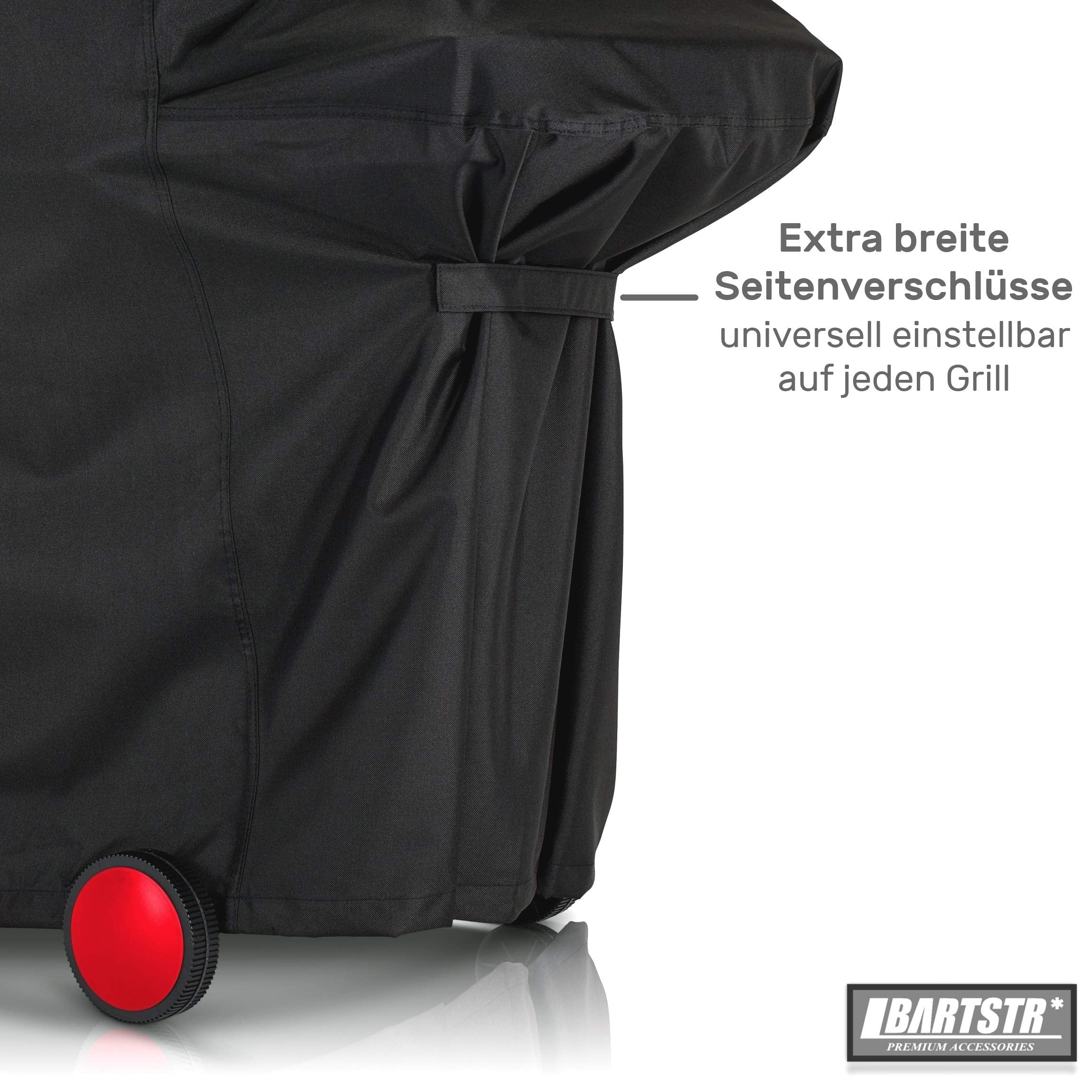 BARTSTR Premium Grill Cover - Waterproof Oxford Gas BBQ Cover (140x65x115)