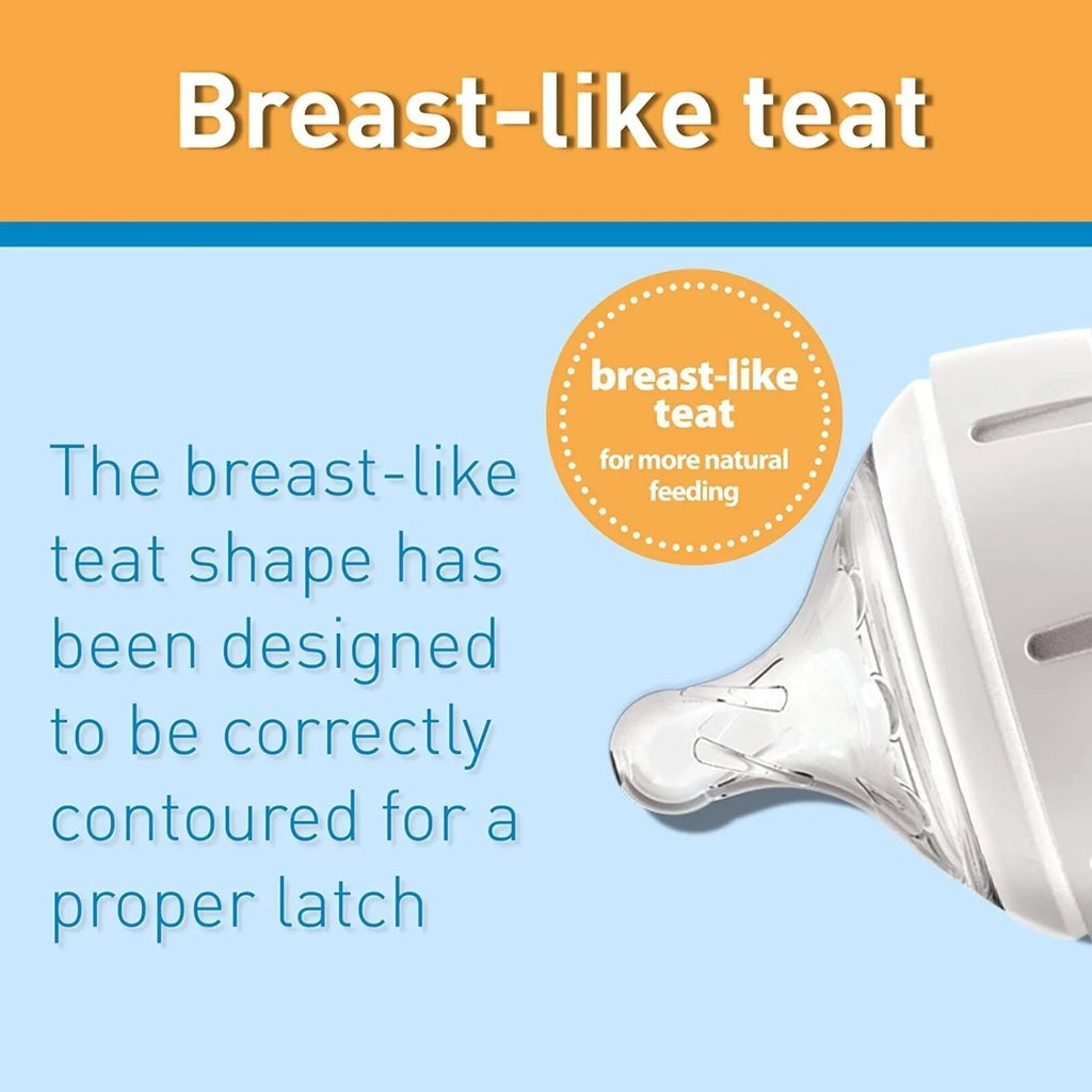 Dr. Brown's Options+ Baby Bottle Teats Level 3 Wide Neck 6+ months Pack of 2