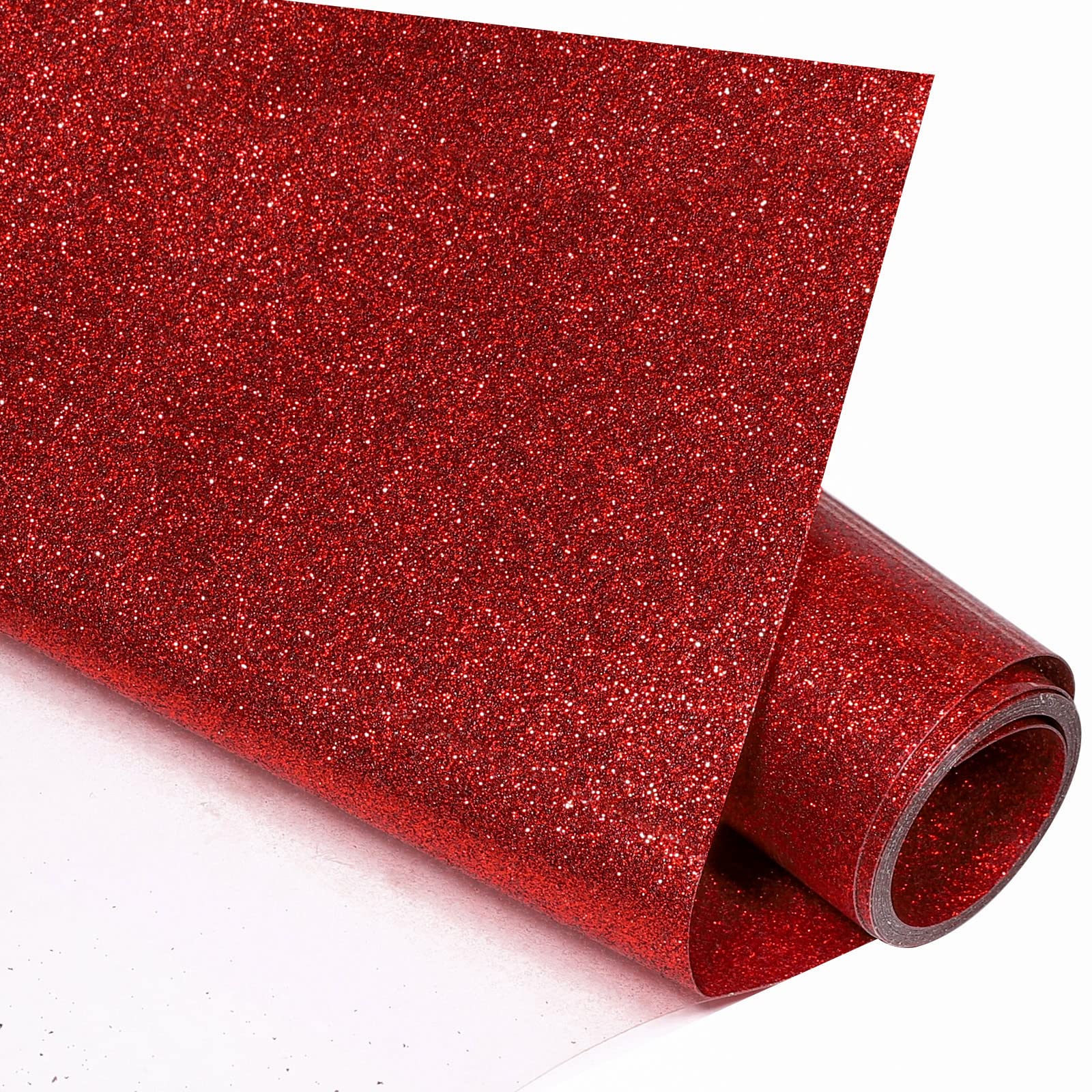 Vinyl Frog Red Glitter Heat Transfer Vinyl Roll – 30.5x155cm HTV