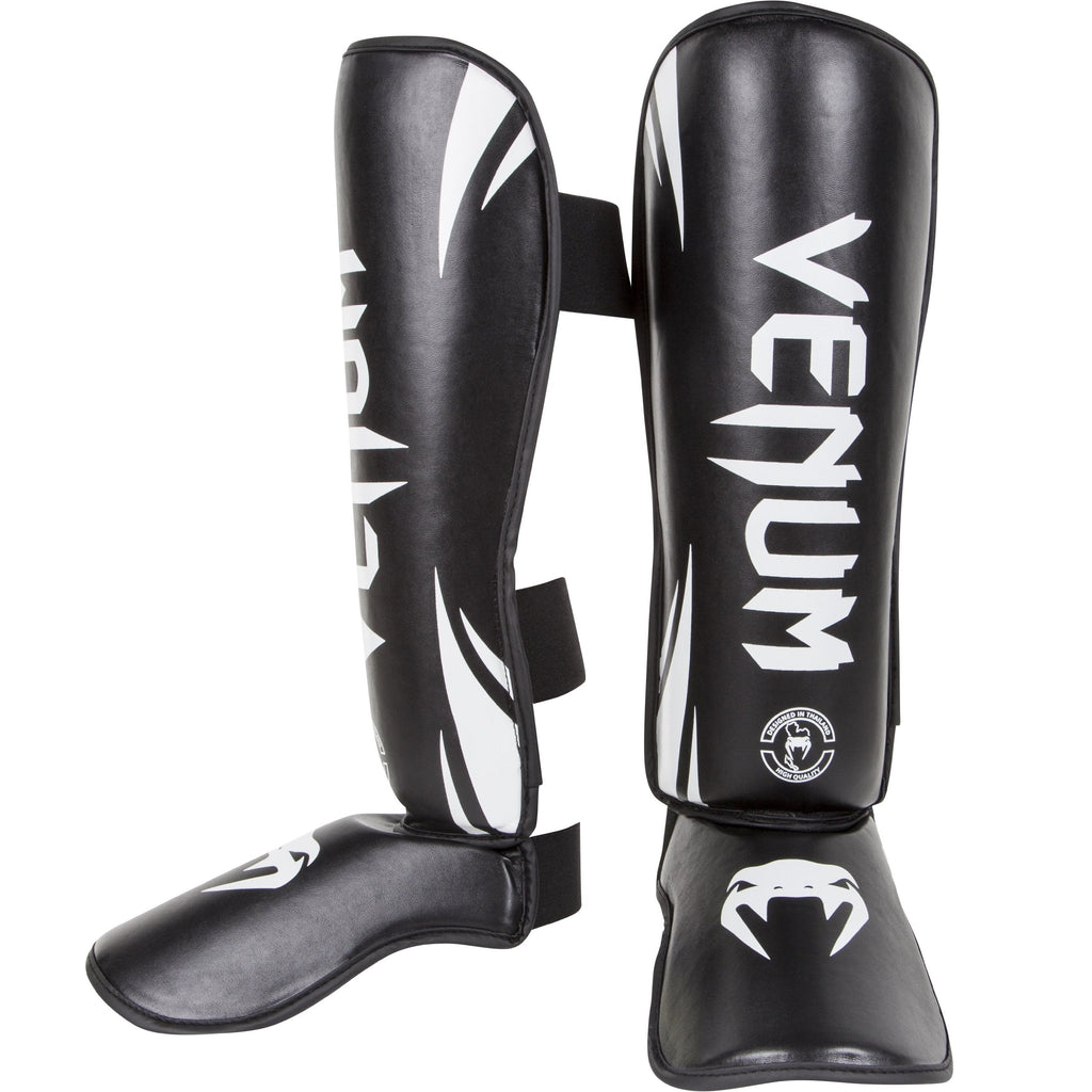 Venum Challenger Shin Guards – Lightweight MMA & Kickboxing Gear – XL
