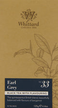 Whittard of Chelsea Earl Grey Tea – 50 Teabags of Bergamot Black Tea