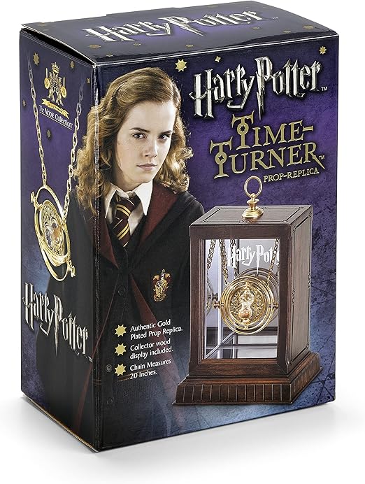 Harry Potter Hermione's Time Turner – 24k Gold-Plated Movie Replica