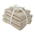 Catherine Lansfield 6 Piece Cotton Towel Bale – Natural Antibacterial