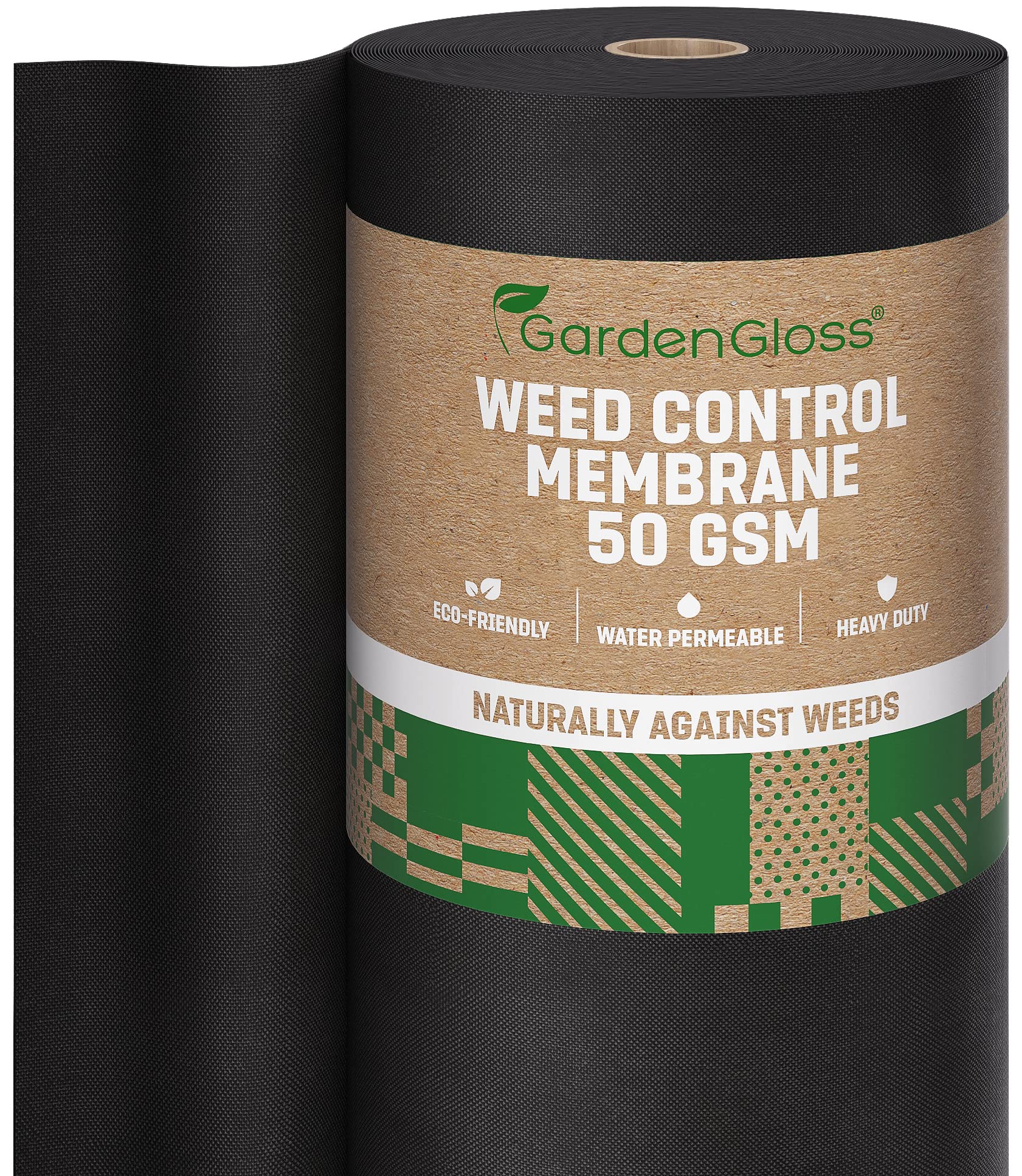 GardenGloss 100m2 Weed Control Membrane | 50gsm UV-Stable Fabric