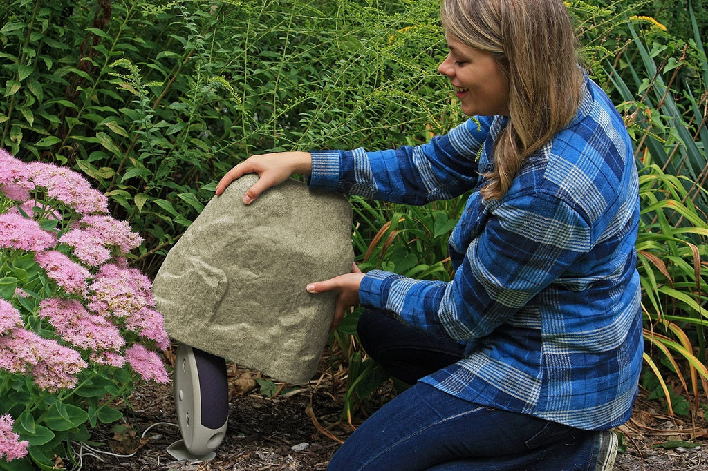 Emsco Group Landscape Rock – Small Natural Sandstone Utility Cover