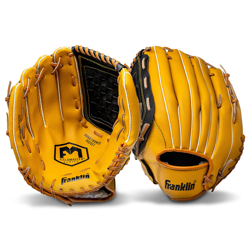 Franklin Sports Field Master Baseball & Softball Glove - Synthetic Leather