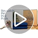 Pet Impact Washable Puppy Pads – XL Reusable Dog Pee Pads, 2-Pack