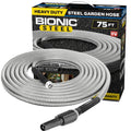 Bionic Steel 75ft Garden Hose | 304 Stainless Steel Metal Water Hose