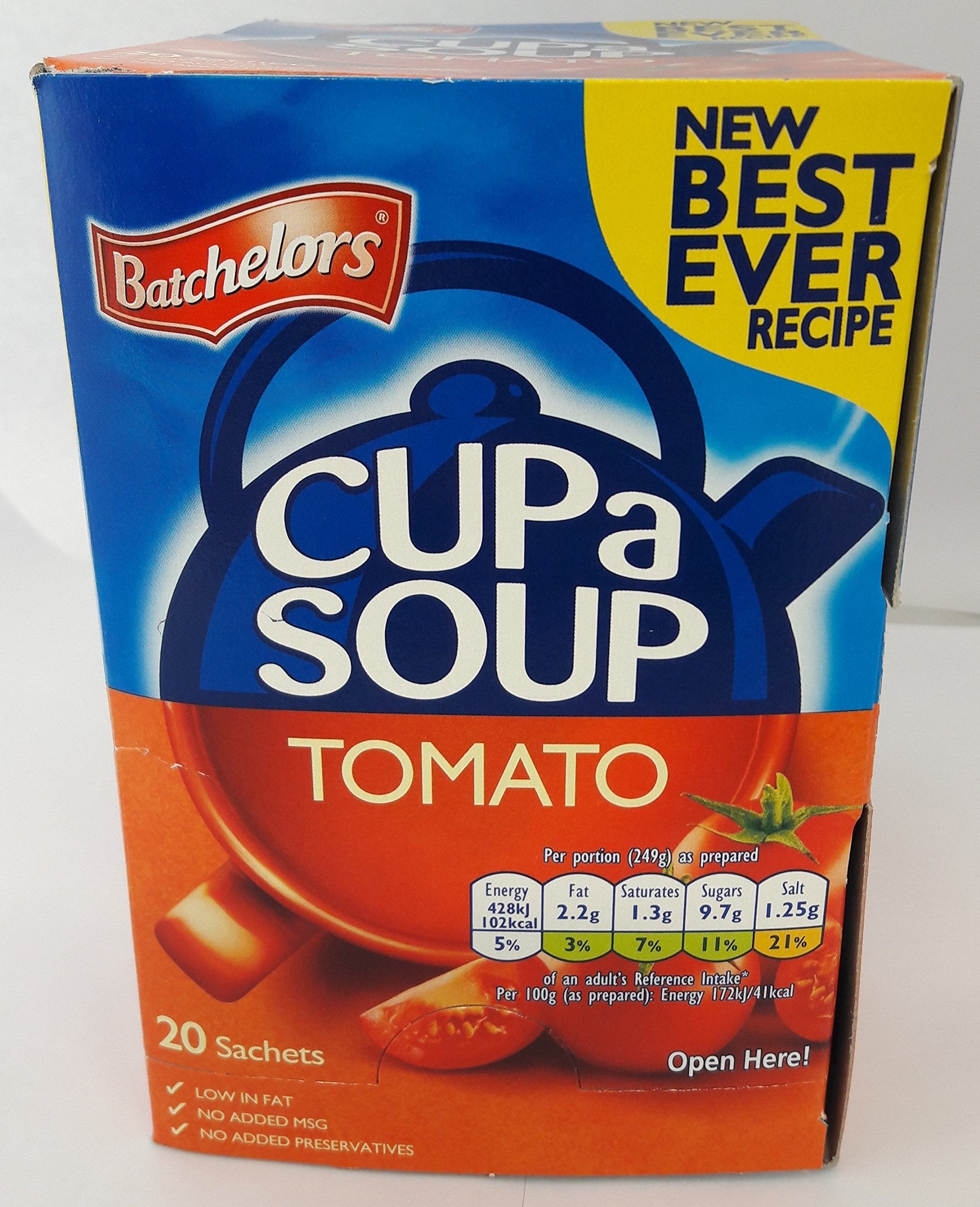 Batchelors Cup a Soup Original Tomato - 20 Sachets (5 x 4 Packs)