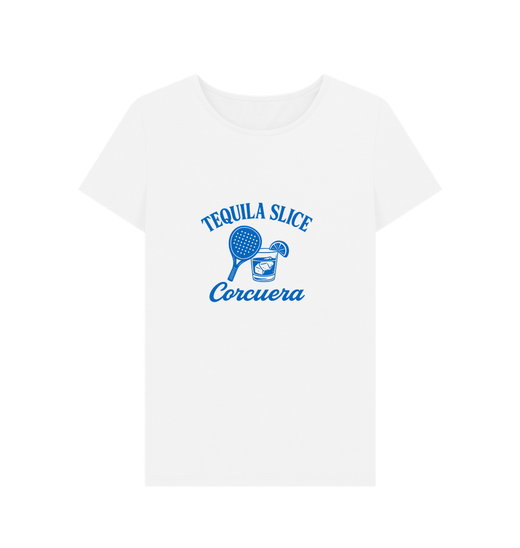 Tequila Slice Women’s Padel T-Shirt - Organic Cotton, Limited Edition